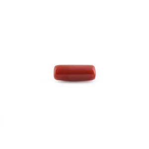 พลอยธรรมชาติ 13.97 กะรัต ปะการังแดง รูปทรงวงรี พร้อมใบรับรอง GIA - Product Image 1