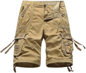 Pantalones cortos de carga informales para hombre de la mejor calidad, logotipo personalizado, fáciles de usar, de secado rápido y lavado rápido, precio sólido - Product Image 5