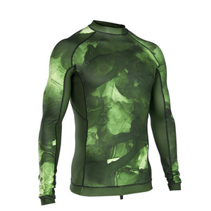 Biểu Tượng Tùy Chỉnh Thăng Hoa In Spandex Nén Áo Sơ Mi Lướt Sóng Lặn Rashguard Bjj Đồng Phục Unisex La Mã MMA Phát Ban Bảo Vệ - Product Image 3