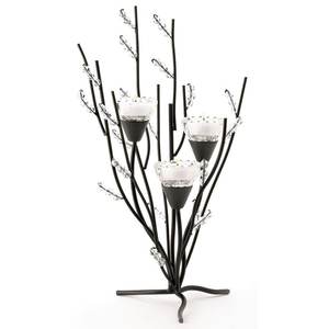 Bougeoir en cristal, décoration de la maison, autre support de bougie brillant, pour l'intérieur et l'extérieur - Product Image 6