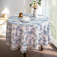 Articles les plus vendus - Nappe florale - Nappe en lin |   Housse de table personnalisée écologique de luxe pour la salle à manger à domicile