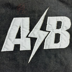 Sudadera con capucha de lavado ácido 400GSM para hombre con tachuelas bordadas desgastadas logotipo personalizado y sudaderas con capucha de lavado de piedra desteñido por el sol - Product Image 2