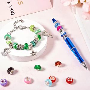 Pulsera de resina de estilo clásico para mujer con cuentas de concha natural Accesorios de joyería elegantes - Product Image 1