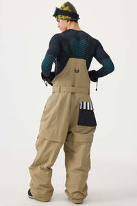 Pantalones de esquí para deportes de invierno OEM, ropa de nieve impermeable de ajuste personalizado con características ajustables, tela aislada y transpirable para exteriores - Product Image 4