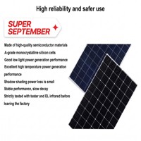 Panneaux solaires 100W 250W 300W 350W 500W 540W 144 cellules pour système solaire domestique