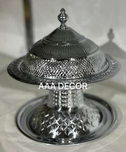 Venta caliente Cuencos DE FECHA DE METAL clásicos Diseño sostenible personalizado Atemporal y elegante para boda - Product Image 3