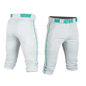 Pantalon de baseball sur mesure en polyester pour jeunes, pantalon de baseball court avec poche latérale, pantalon de baseball pour équipe - Product Image 4
