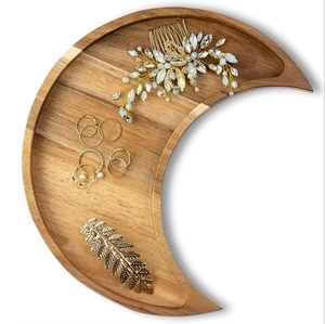 Handcrafted Acacia Wood Chocolate Tray Mother Pearl Inlay Horizontal Rustic Design Serving Platter <b>Sweets</b> Dry Fruits Gifting - Product Image 3