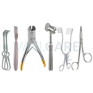 Juego de Instrumentos Ortopédicos Menores, Juego Mediano, Bandeja para Huesos, Herramienta de 94 Piezas, Instrumentos Quirúrgicos Ortopédicos para Cirugía de Columna Vertebral - Product Image 4