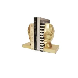 Luxury Handmade Metal Designed <b>Book</b> End With Wooden Decorative Tabletop <b>Decor</b> Metal Decorative Islamic Bookends - Product Image 4
