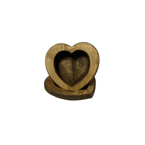 Handmade Wooden Dough <b>Bowl</b> for Home Decoration Candle Making White Wash <b>Heart</b> <b>Shape</b> HNH Craft Brand Vietnam Origin for Christmas - Product Image 3