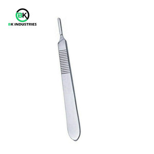 Manche de scalpel chirurgical de haute qualité pour la chirurgie vétérinaire et humaine, manche de scalpel léger en acier inoxydable - Product Image 5