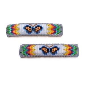 Women <b>Hair</b> Accessories Handmade Seed Beaded <b>Barrette</b> Clips Handmade Fashion <b>Hair</b> <b>Barrette</b> With Colorful Seed Beads Beading - Product Image 4