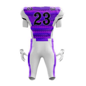 Ensemble d'uniformes imprimés de styles différents faits à la main pour hommes, hauts de football américain, maillot de football américain pour hommes - Product Image 3