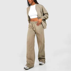 Ensemble de survêtement pour femmes, 2 pièces, pantalon de survêtement et sweat-shirt à broderie - Product Image 2