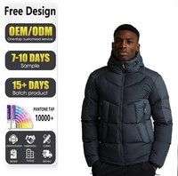 Nouvelle conception de manteau imperméable à capuche pour homme, parka matelassée, mode canadienne, hiver, extérieur, chaud, parka en duvet d'oie pour homme, veste pour homme