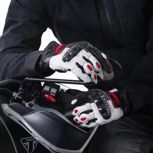 Guantes de moto personalizados para hombre y mujer, equipo de carreras de motos de gama baja con logotipo personalizado para ciclismo y uso en motocicleta - Product Image 1