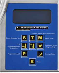 Nouvelle machine à tempérer le chocolat 110V 750W C116DETA110V en acier inoxydable pour usage domestique, modèle 2026 - Product Image 3