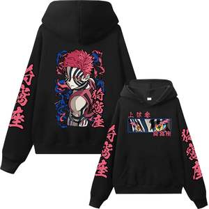 Sudadera con Capucha Estampada de Moda para Hombre y Mujer, Diseño Gráfico Moderno, Puños Acanalados, Bolsillo Tipo Canguro, Suministro al por Mayor - Product Image 2