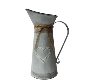 Diseño simple, hecha a mano galvanizada lata de leche, Cubo de flores, tamaño pequeño, maceta de Interior para el hogar de la mejor calidad - Product Image 2