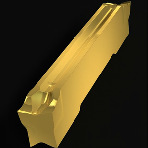 Inserto Indexable ISO GL3-D300G02R12-PMG8330 de 3 mm de Ancho con Recubrimiento PVD Dorado para Corte y Conformado, Paquete de 10 - Product Image 3