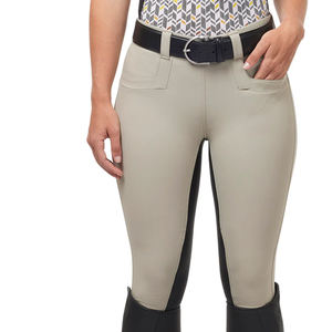 Pantalones de Equitación para Mujer de Primera Calidad, Ligeros, Totalmente Personalizables, Antiarrugas, de Spandex/Nailon, Transpirables, para Maternidad - Product Image 6