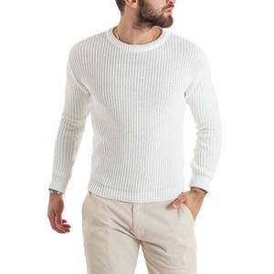Customized Cotton Wool Winter <b>Cardigan</b> <b>Men's</b> Crew Neck <b>Long</b> Sleeve Breathable Solid Color Anti-Pilling Quick Dry Wool Liner - Product Image 2
