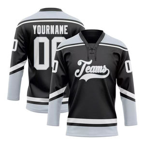 Jersey de hockey sobre hielo reversible cosido New York Ranger personalizado para hombres desgaste de hockey sobre hielo directo de fábrica - Product Image 5