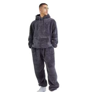 Chándal personalizado Puller Fleece para hombre, conjuntos de dos piezas para hombre, chándal personalizado - Product Image 1