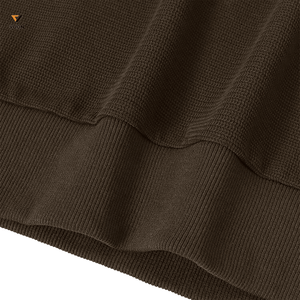 Sudadera de cuello redondo hecha a medida OEM para hombre 100% algodón de alta calidad liso teñido 3D bordado Logo invierno logotipo personalizado - Product Image 5