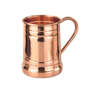 Large Shape Hammered Finished <b>Copper</b> Mugs Latest Design Hot Selling Large Mug for Bar Restaurant Hotel <b>Kitchen</b> Use - Product Image 5