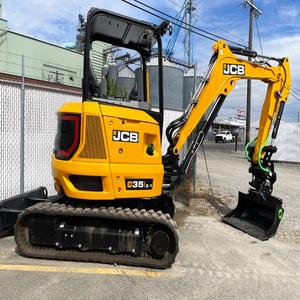 JCB 35Z-1รถขุดตีนตะขาบขนาดเล็กคุณสมบัติประหยัดพลังงานพร้อมปั๊มมอเตอร์เครื่องยนต์ดั้งเดิมแกนเกียร์และแบริ่งสำหรับขาย - Product Image 1