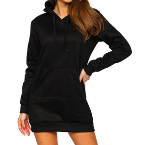 Sweat-shirt à capuche d'hiver pour femme OEM, col rond, impression intégrale personnalisée, pull streetwear, sweat-shirt en molleton 100% coton - Product Image 1