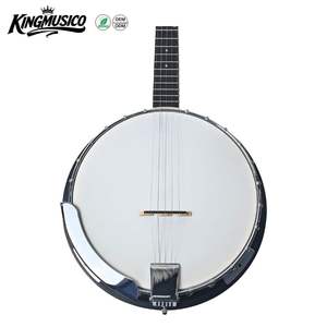 Banjo 4 cordes Aiersi de haute qualité avec logo personnalisé, instrument de <span class=keywords><strong>bluegrass</strong></span>, prix d'usine, pour les fans de guitare à cordes - Product Image 4