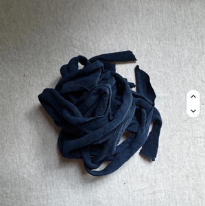 Déchets de tissu en coton terylène bleu encre de haute qualité, déchets de tissu en coton, déchets textiles, exportation du Bangladesh - Product Image 3