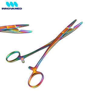 INNOVAMED 12.5 cm Needle Holder Highest Quality Stainless Steel Multi-Color Surgical Instruments Good Seller Manual Power Source - Product Image 3