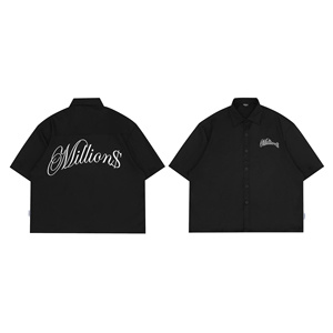 Chemise personnalisée pour femmes, unisexe, surdimensionné, impression, vêtements en coton, vente en gros au Vietnam, fabrication - Product Image 2