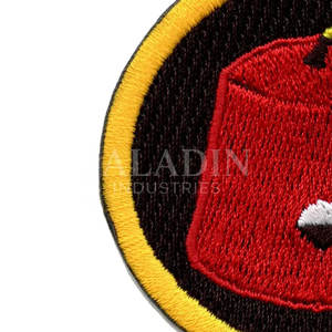 Nouveauté : Badges brodés en tissu sergé personnalisé, très résistants, les plus populaires, vente de badges brodés à la machine en provenance du Pakistan - Product Image 5