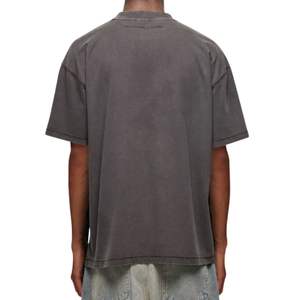 T-shirt BOXY 100% coton pour hommes, personnalisable, ample, décontracté, à manches courtes, en tissu tricoté, 280 grammes - Product Image 2