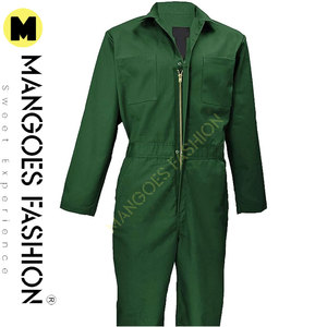 Custom Tactical Workwear Mens Long Sleeve Zip Twill Coverall ANSI Class 1 <b>Waterproof</b> Cotton-Polyester-Silk Fabric High Quality - Product Image 2