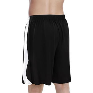 Pantalones cortos de gimnasio de alta calidad para hombre, pantalones cortos de verano de secado rápido para correr, pantalones cortos elásticos de algodón personalizados con patrón sólido al por mayor - Product Image 5
