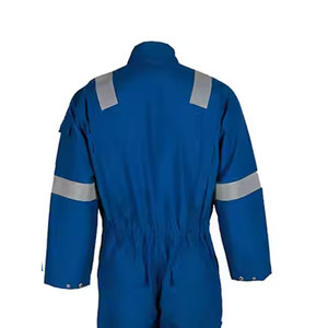 Trajes de trabajo con aislamiento general de algodón ignífugo personalizados para hombres Overoles ignífugos de seguridad de alta visibilidad Impermeables de la mejor calidad - Product Image 4