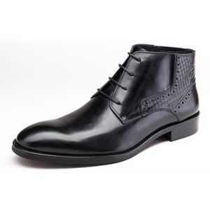 Zapatos de Negocios de Cuero Genuino con Suela Resistente al Desgaste y Plantilla Transpirable, Zapatos Formales para Hombre, Zapatos de Oficina - Product Image 2