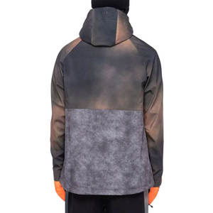 Chaqueta Cortavientos Deportiva Casual de Invierno para Hombre de Alta Calidad, con Cuello Alto, Logotipo Frontal, Cierre de Cremallera con Cordón, Transpirable e Impermeable, con Capucha - Product Image 3