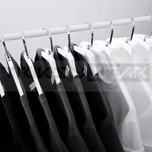 Surdimensionné 240g couleur Pure coton lourd homme T-Shirt marque de mode hommes lâche goutte épaule à manches courtes 100% tissu tricoté - Product Image 2