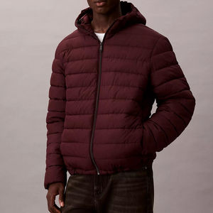 Haute exigence fabricant personnalisé marocain à capuche en duvet compressible Ripstop hommes doudoune extérieur en nylon matelassé veste à bulles - Product Image 1