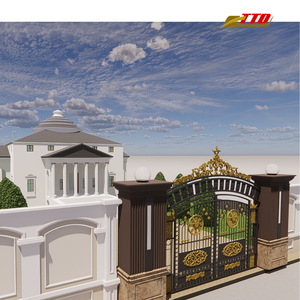 Conceptions de portes en métal modernes qui combinent sécurité et sophistication pour chaque style de maison Fabriqué au Vietnam depuis le Vietnam - Product Image 4