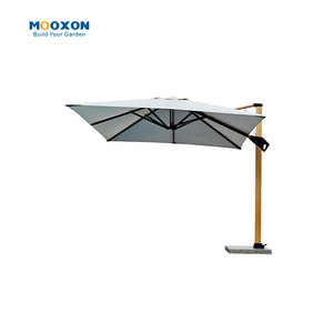 ร่มกันแดดแบบคานยื่น หมุนได้ 360 องศา ทนทานต่อรังสียูวี สำหรับใช้งานกลางแจ้ง ริมสระน้ำ คาเฟ่ โรงแรม - Product Image 5