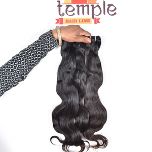 Extensiones de cabello humano 100% vietnamita, cutícula cruda alineada, tejido sin procesar, paquete de templo, trenzas, rizo de onda profunda suelto Natural - Product Image 2