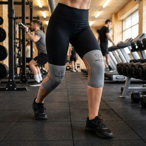 Soporte de Muñeca de Neopreno Cómodo con Cierre de Gancho y Bucle para Levantamiento de Pesas, Entrenamiento en Gimnasio, Sentadillas, Peso Muerto y Ejercicio Diario - Product Image 4